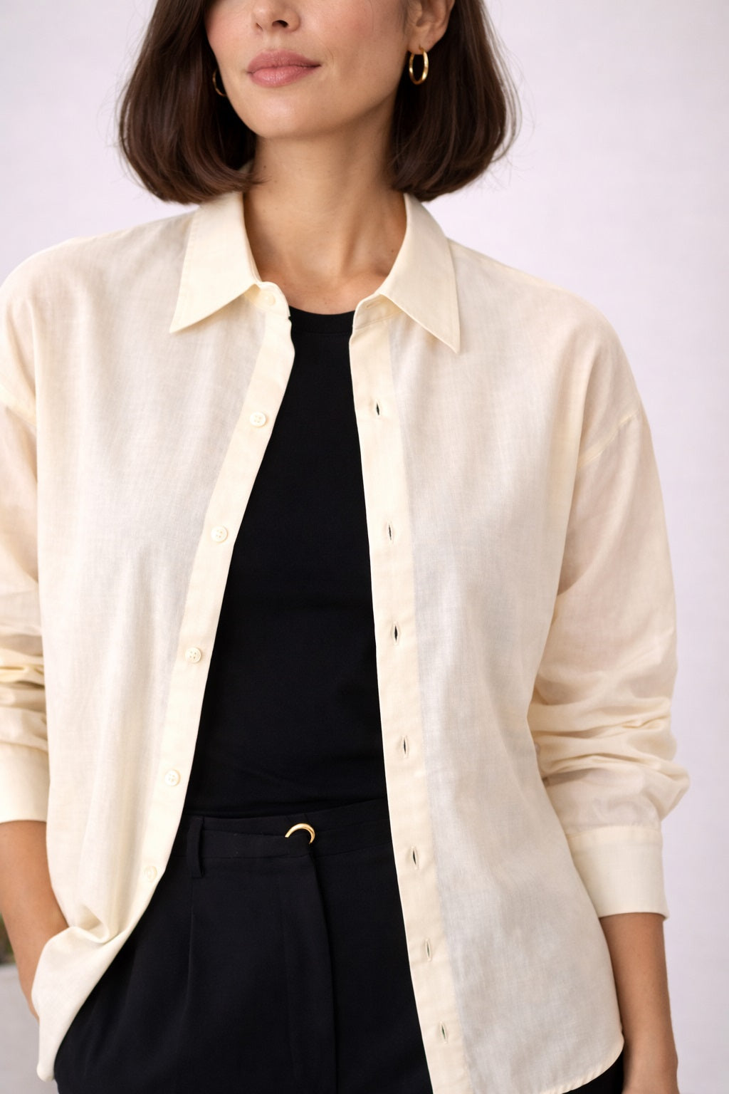 Pure Cotton Oversized Shirts